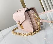 LV Pochette Metis Pink M47045 Size 21×13×6CM - 4