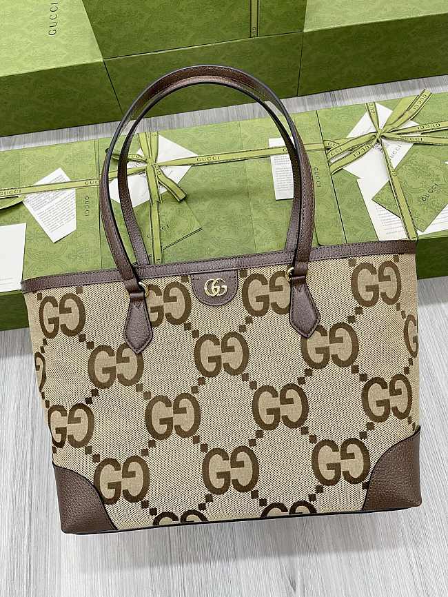 Gucci Ophidia Tote Beige Size 38×28×14CM - 1