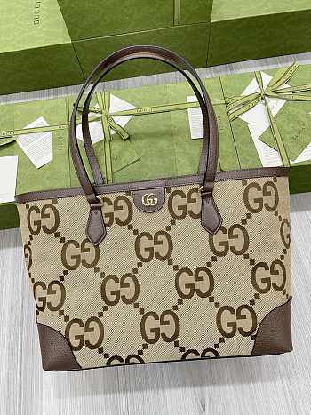 Gucci Ophidia Tote Beige Size 38×28×14CM