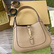 Gucci Jackie 1961 Beige Bag 810232 Size 27.5x19x 4cm - 4