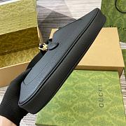 Gucci Jackie 1961 Black Bag 810232 Size 27.5x19x 4cm - 6