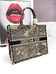 Dior Apricot Book Tote Shopping Bags 42cm - 3