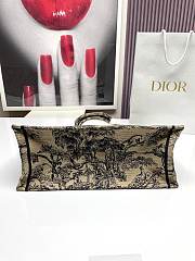 Dior Apricot Book Tote Shopping Bags 42cm - 2