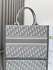 Dior Gray Embroidered Patchwork Size 36×28 cm - 3