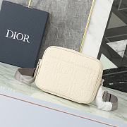 Dior Beige Zip Messenger Bag size 23x17x7cm - 4
