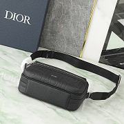 Dior Black Zip Messenger Bag size 23x17x7cm - 5
