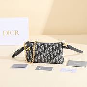 Dior Black and White Handbags B930291 Size 23x13x5cm - 6