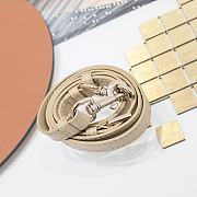 Dior Mini Book Tote Handbag Cream B930496 Size 21x13x7cm - 5