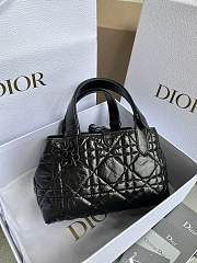 Dior Toujours Bag Wax Black Trumpet B930332 Size 23×15×15cm - 4
