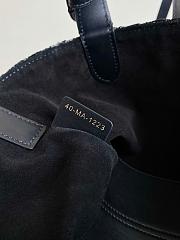 Dior Toujours Handbag Tweed Trumpet Black Size 23×15×15cm - 2