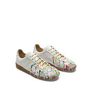 Maison Marginal Paint Replica Sneakers White - 5