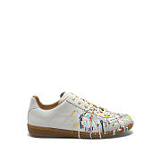 Maison Marginal Paint Replica Sneakers White - 4