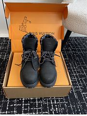 LV x Timberland Ankle Boot Black 1AD75B - 6