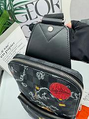 LV AVENUE MAPS SLING BAG SIZE 20*31*10CM - 2