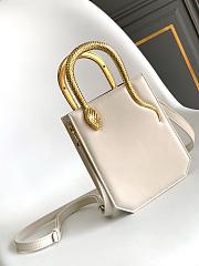 BVLGARI Serpentine Tote Gold Ivory Opal Size 13x17x5cm - 1