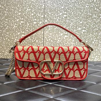 Valentino Garavani Red Bag Size 27x13x6cm