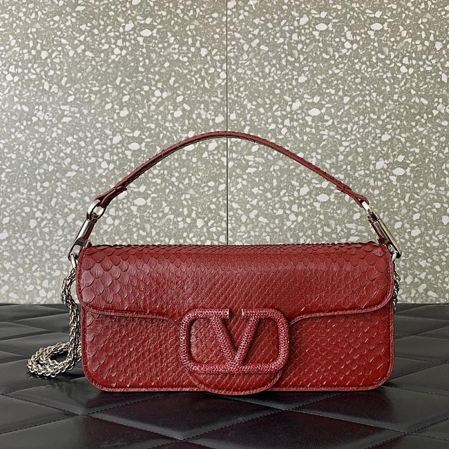 Valentino VLogo Signature Bags Red Size 27x13x6cm - 1