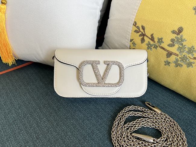 Valentino VLogo Signature Bags White Size 20x11x5cm - 1