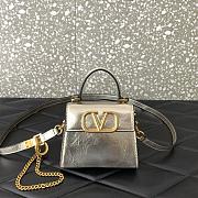Valentino VSling Bags Silver Size 13.5x11.5x4cm - 1