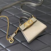 Valentino VSling Bags Silver Size 13.5x11.5x4cm - 5
