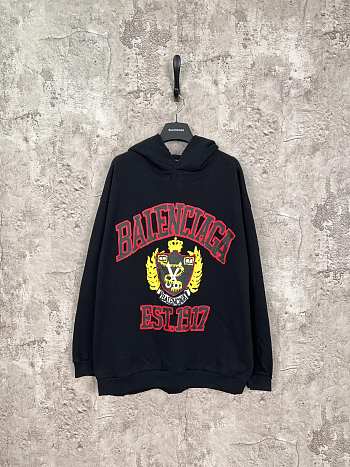 Balenciaga Hoodie Black BAL915097