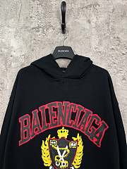 Balenciaga Hoodie Black BAL915097 - 2