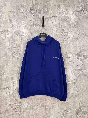 Balenciaga Hoodie Blue BAL915136