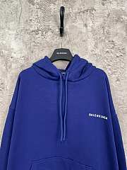 Balenciaga Hoodie Blue BAL915136 - 3