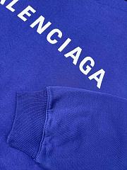 Balenciaga Hoodie Blue BAL915136 - 5