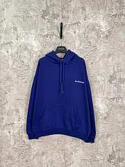Balenciaga Hoodie Blue BAL915136 - 4