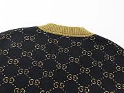 GG Cotton Lamé Cardigan Black - 6