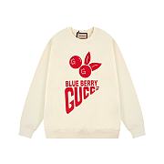 Gucci Blueberry Sweatshirt Cream - 1