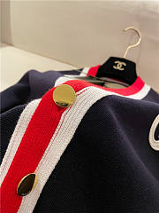 Gucci Cardigan Sweater Top Version Red Black - 4