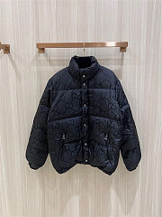 Gucci Down Jacket Top Version All Black - 4