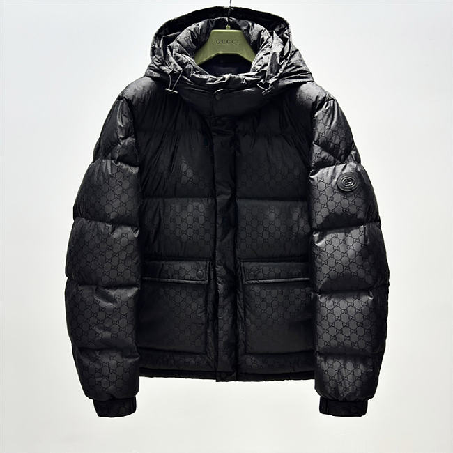 Gucci Down Jacket Top Version Black - 1