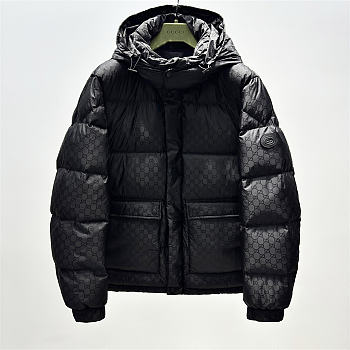 Gucci Down Jacket Top Version Black
