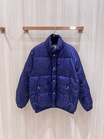 Gucci Down Jacket Top Version Blue