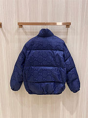 Gucci Down Jacket Top Version Blue - 4