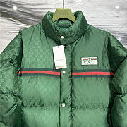 Gucci Down Jacket Top Version Green - 2