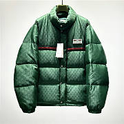 Gucci Down Jacket Top Version Green - 3