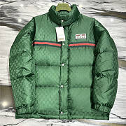 Gucci Down Jacket Top Version Green - 5