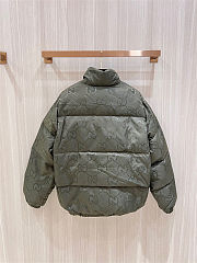 Gucci Down Jacket Top Version Moss Green - 3