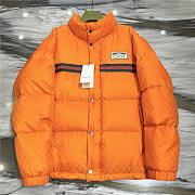 Gucci Down Jacket Top Version Orange - 4