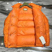 Gucci Down Jacket Top Version Orange - 5