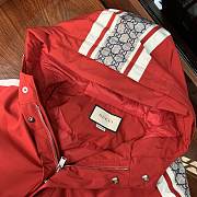 GUCCI DOWN JACKETS RED - 4