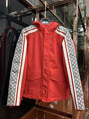 GUCCI DOWN JACKETS RED - 6