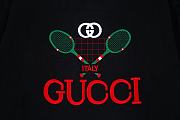 GUCCI FLEECE BADMINTON BLACK - 2