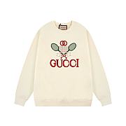 GUCCI FLEECE BADMINTON CREAM - 4