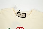 GUCCI FLEECE BADMINTON CREAM - 3