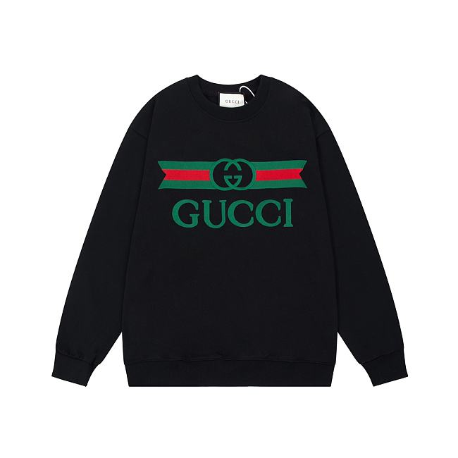 GUCCI FLEECE BLACK - 1